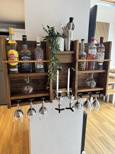 Wall mounted optics bar - mounted,