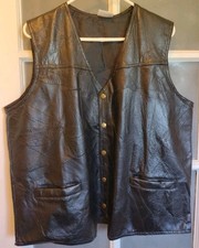 Genuine Leather Waistcoat