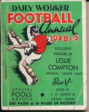 DAILY WORKER FOOTBALL ANNUAL 1948/1949