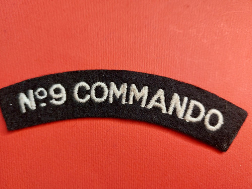 Commando shoulder title - shoulder,
