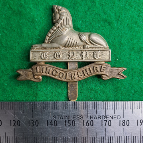 Ww1 lincolnshire regiment cap - ww1,