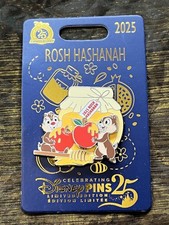 DISNEY'S ROSH HASHANAH - CHIP & DALE LIMITED EDITION PIN 2025