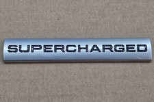 SUPERCHARGED BADGE REAR
