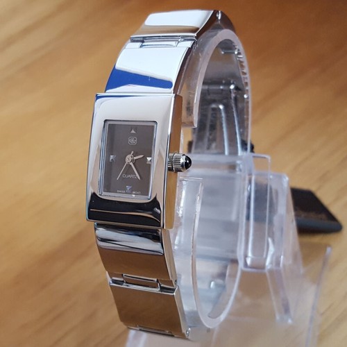 Ladies polished steel bracelet - polished,