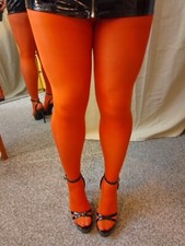 Orange Caco Tights Opaque 60D