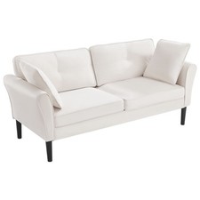 Uimoso velvet fabric loveseat - fabric,