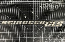 MK1 Scirocco GLS Rear Badge