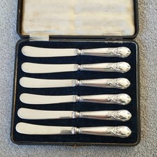 6 Sterling Silver handles