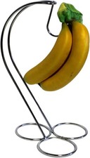 Silver Chrome Banana Holder