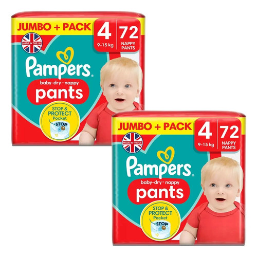 Pampers baby dry pants size - baby, 4