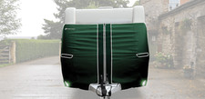 swift caravan front towing cover in blue, very good condition 