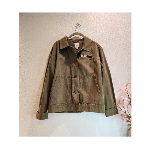 Vans womens olive green - vans, cotton