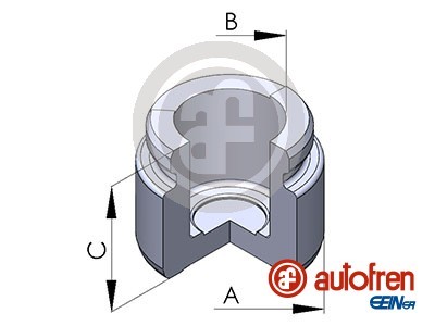 Piston brake caliper autofren - piston,,