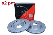 X2 PCS FRONT / REAR BRAKE DISC