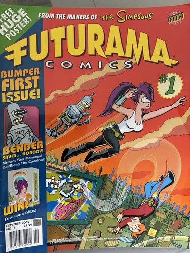 Futurama comics uk edition - #1,
