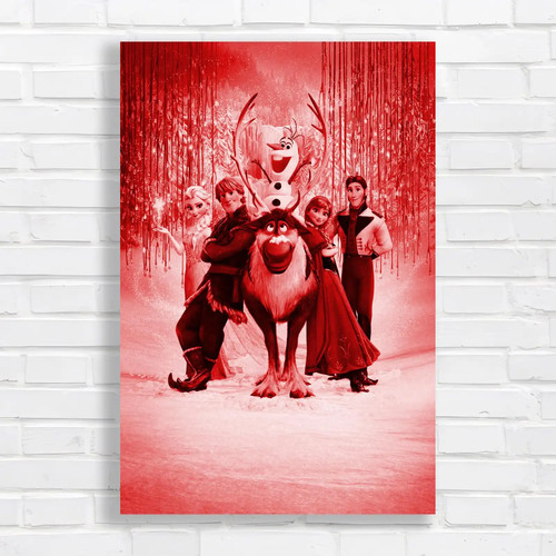 Frozen enchanted winter red - winter,