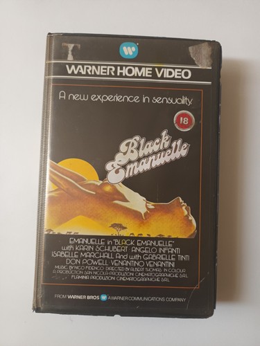 Black emanuelle vhs pre cert - black,