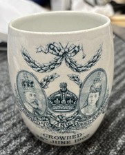 Royal Commemorative Beaker From Harrods For Edward VII And Queen Alexandra 1902