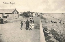 FELPHAM BEACH, 1914 SUSSEX