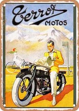 METAL SIGN - 1927 Terrot