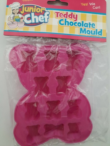 Silicone teddy chocolate mould - silicone,