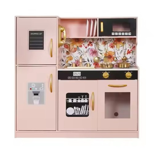 Wooden kids kitchen cooking - wooden,