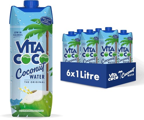 Vita coconut water 1ltr pack - water, (pack
