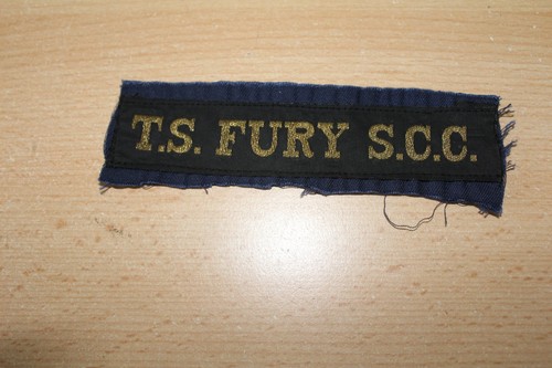 Royal navy cap tally - navy, t.s