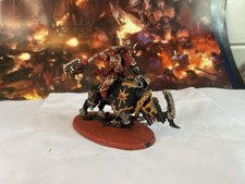 World Eaters Lord On Juggernaut / Lord Invocatus Painted Warhammer 40k GW