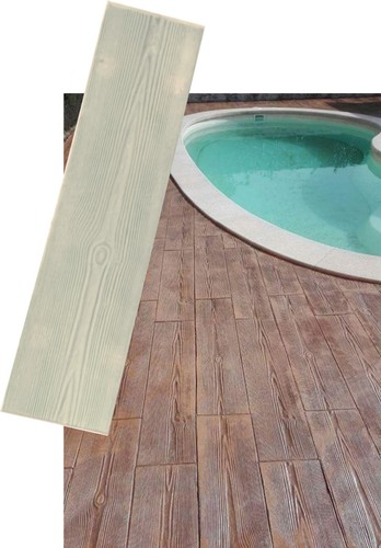 Mold for floor printed cement - floor,