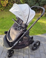 iCandy Orange Pushchair & Carrycot Base Pack Travel System, Carbon Grey