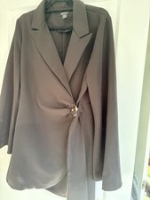 Boohoo Black Blazer Dress -