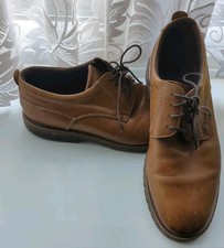 Rockport mens lace up Trutech Brown Leather  Shoes Size 10