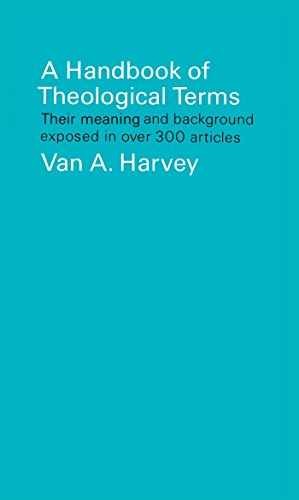 Handbook theological - handbook, of