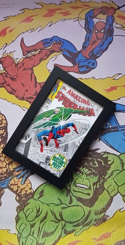 Classic marvel comic cover - comic,