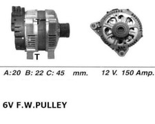 WAI Alternator for Peugeot 206