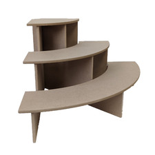 J006 3 Tier Corner Display