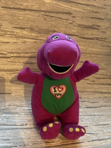Barney purple dinosaur plush - dinosaur,