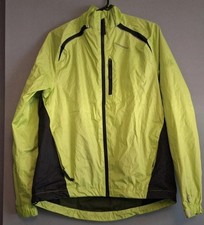 Muddy Fox Reflective Green Jacket XS Lightweight Cycling