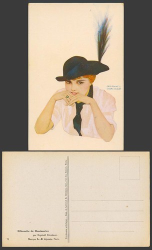 Raphael kirchner old postcard - kirchner,