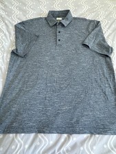 Greg Norman Golf Polo Shirt XL Blue - Greg Norman Polo Shirt Dri-Fit XL Blue