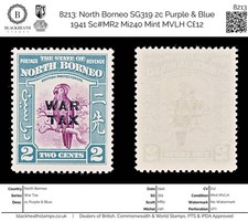 8213 north borneo - 8213:, sg319