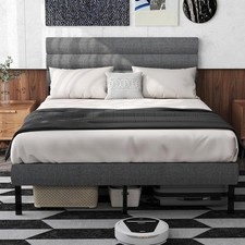 Queen Size Upholstered Bed