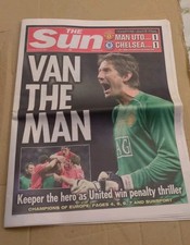 The Sun Newspaper 22nd May 2008 Manchester UTD Champions League & Page 3 model