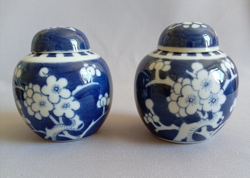 Chinese blue and white cracked - white,