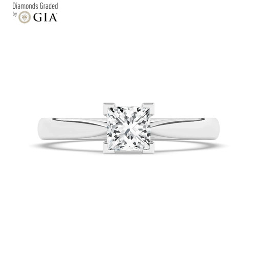 Princess diamond engagement - princess,