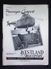 Original 1953 Advert Westland