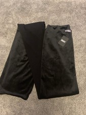 Dkny black scarf one size - one,