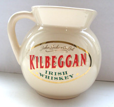 kilbeggan irish whiskey water jug cream made by rouge fontaine belgium in VGC