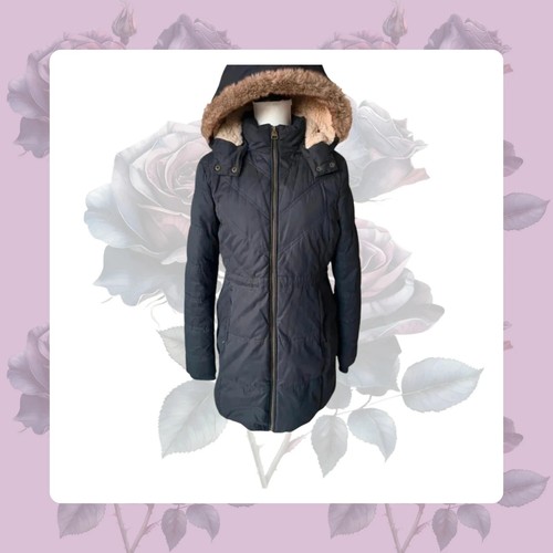 Fatface navy padded parka - padded, coat